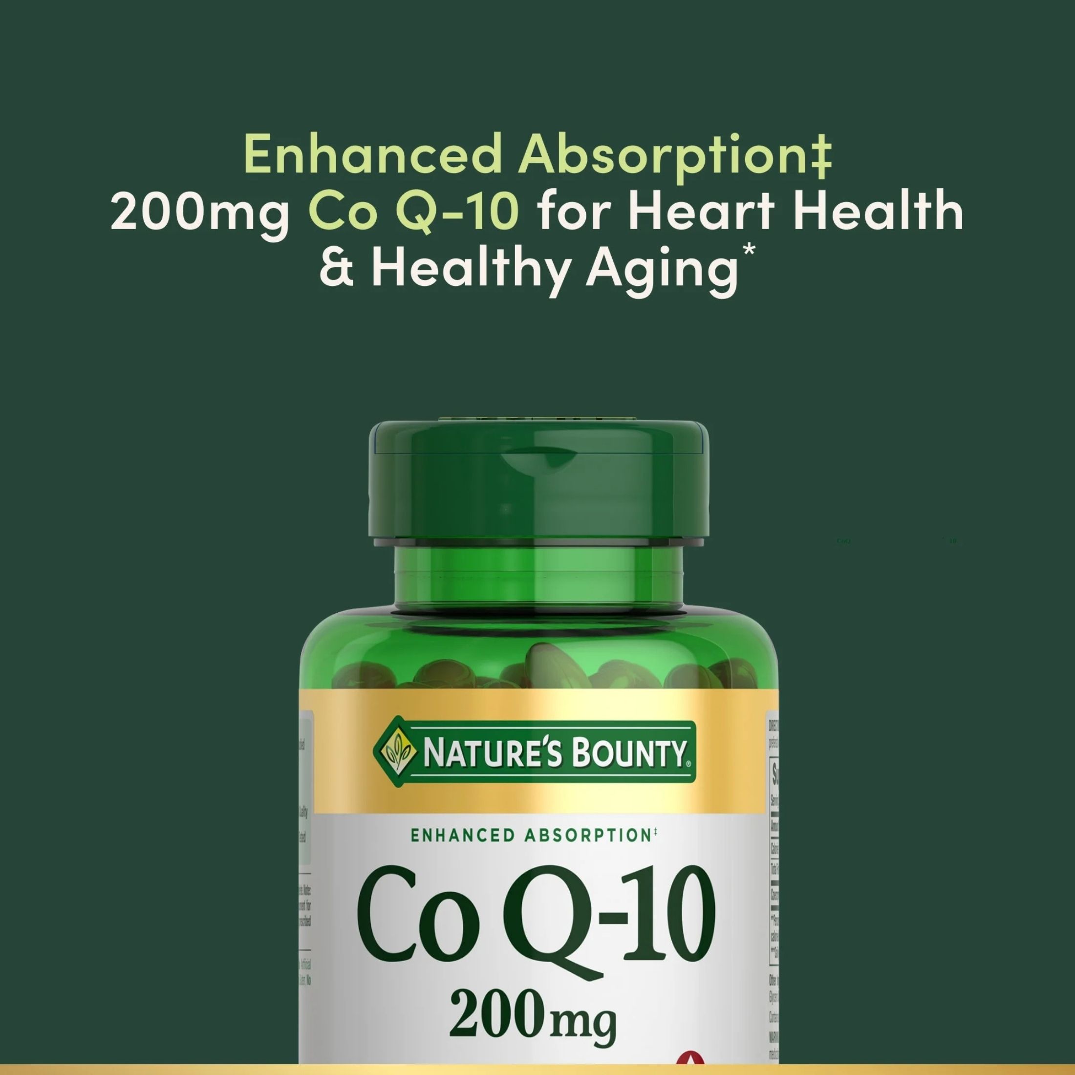 Nature's Bounty Co Q 10, 200 Mg, Rapid Release Softgels
