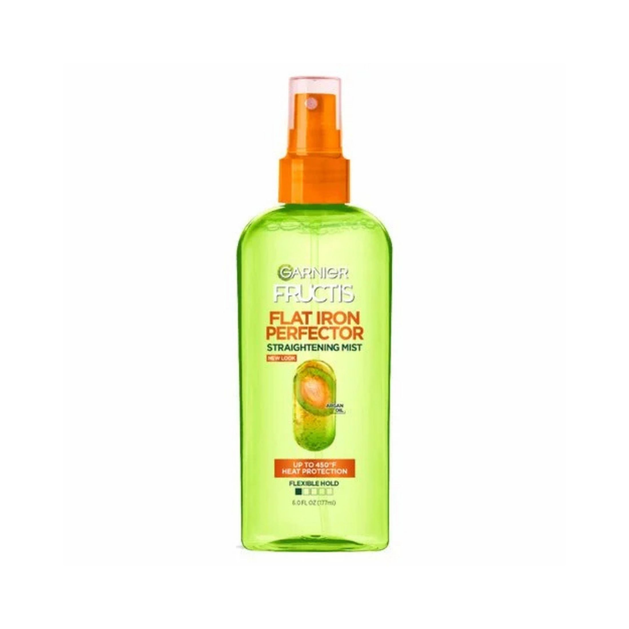Garnier Fructis Style Sleek & Shine Flat Iron Perfector Flexible Hold Straightening Mist - 6 Fl Oz