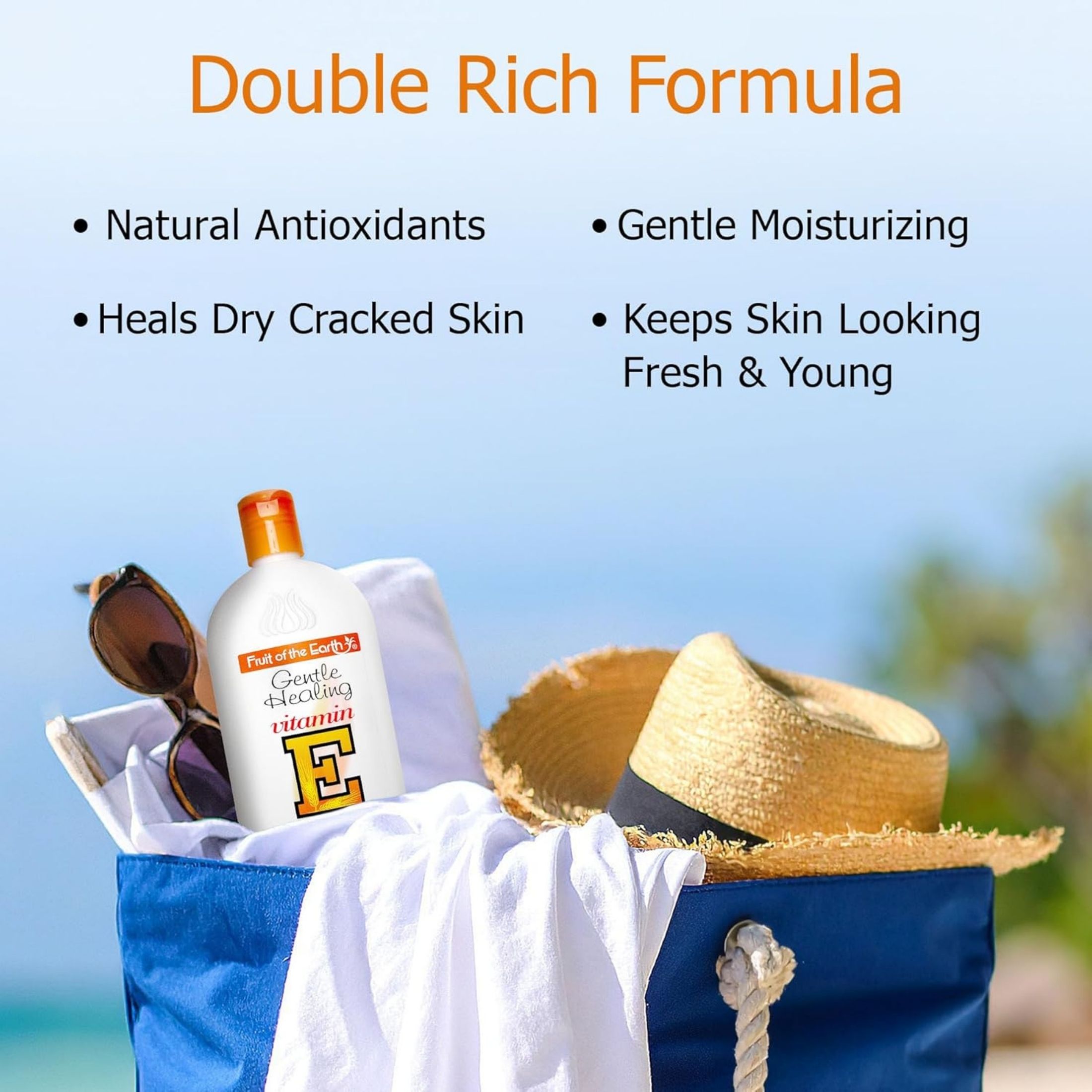 Fruit of the Earth Skin Care Lotion, Vitamin E 4 Oz