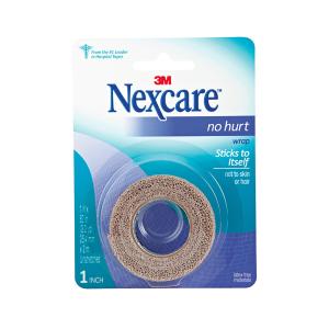 Nexcare No Hurt Wrap, Unstretched, 1 Inch