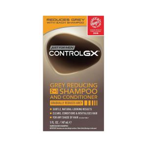 Just For Men Control GX Shampoo And Conditioner, 2 In 1, Grey Reducing