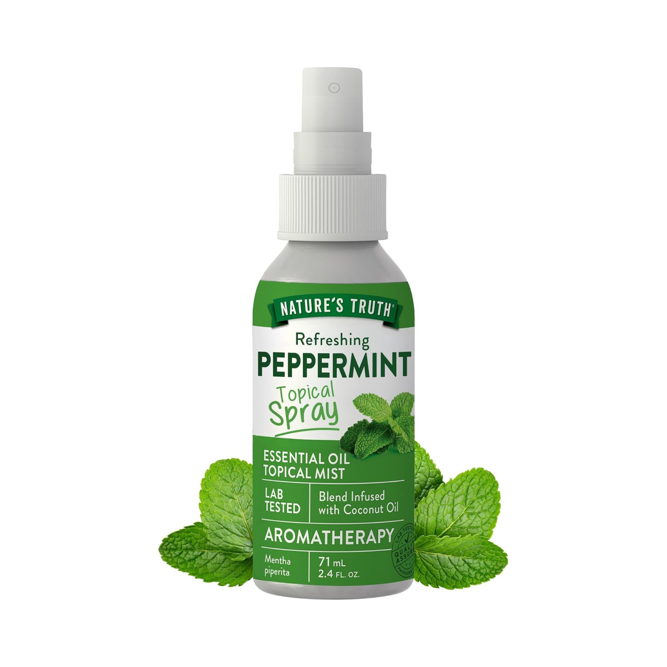 Nature's Truth Peppermint Mist Aromatherapy Essential Oil - 2.4 Fl Oz