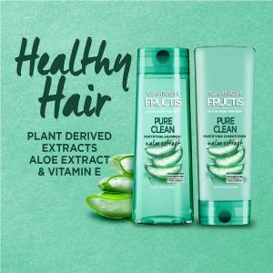 Fructis Garnier Pure Clean Hydrating Conditioner With Aloe Extract 12 Fl Oz