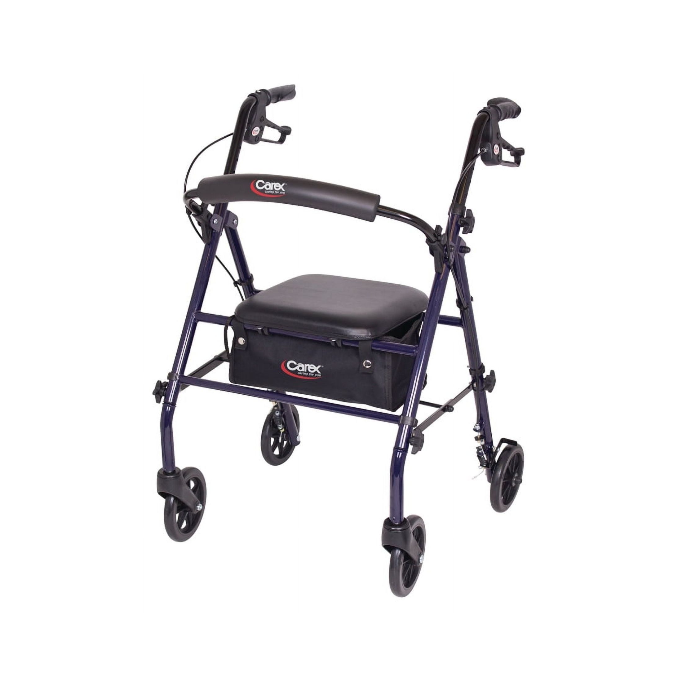 Carex Steel Rolling Walker 6″ Wheels