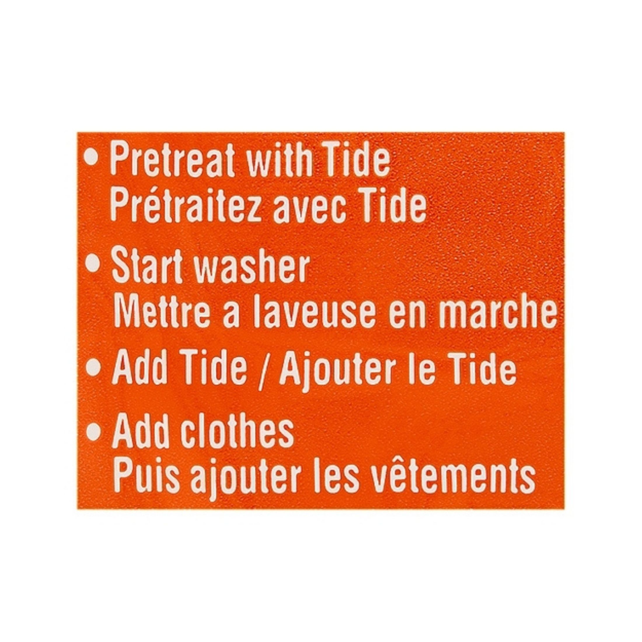 Tide Original Scent Liquid Laundry Detergent, 1 Load, 1.46 Fl Oz