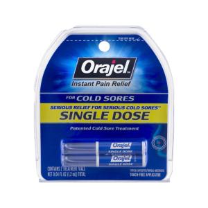 Orajel Cold Sore Treatment, Single Dose