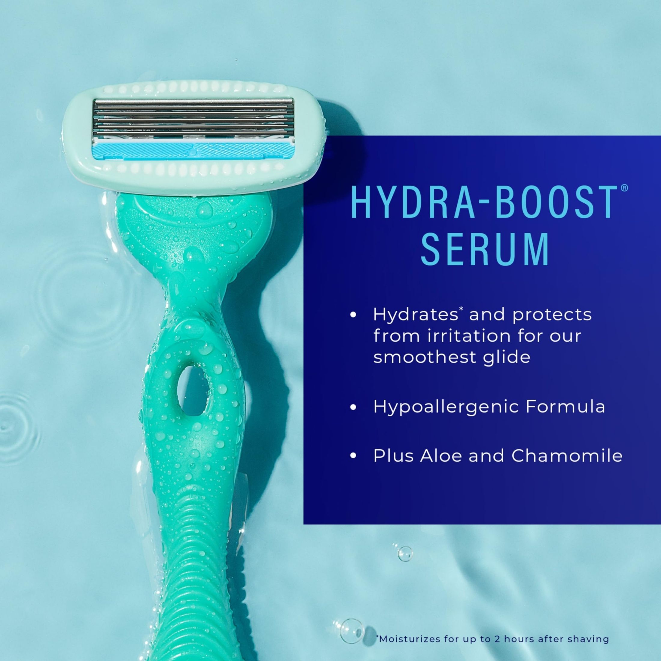 Schick Hydro Silk Women's Shower Ready Sensitive Care Refill Razor Blades