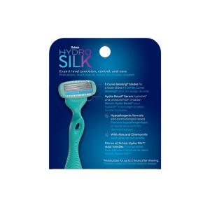 Schick Hydro Silk Women's Shower Ready Sensitive Care Refill Razor Blades