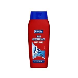 Lucky High Performance Ocean Scent Body Wash 18 Fl Oz