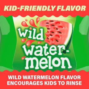 Act Kids Rinse, Sugar & Alcohol Free, Fluoride, Anticavity, Wild Water Watermelon, 16.9 Fluid Ounce