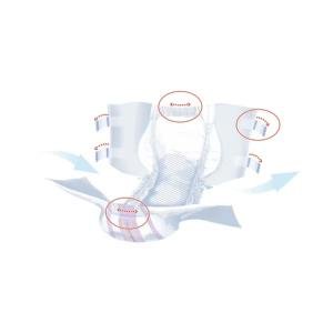 Seni Super Quatro Adult Incontinence Brief Regular Heavy Absorbency Breathable / Overnight, S-RE10-BQ1, Severe