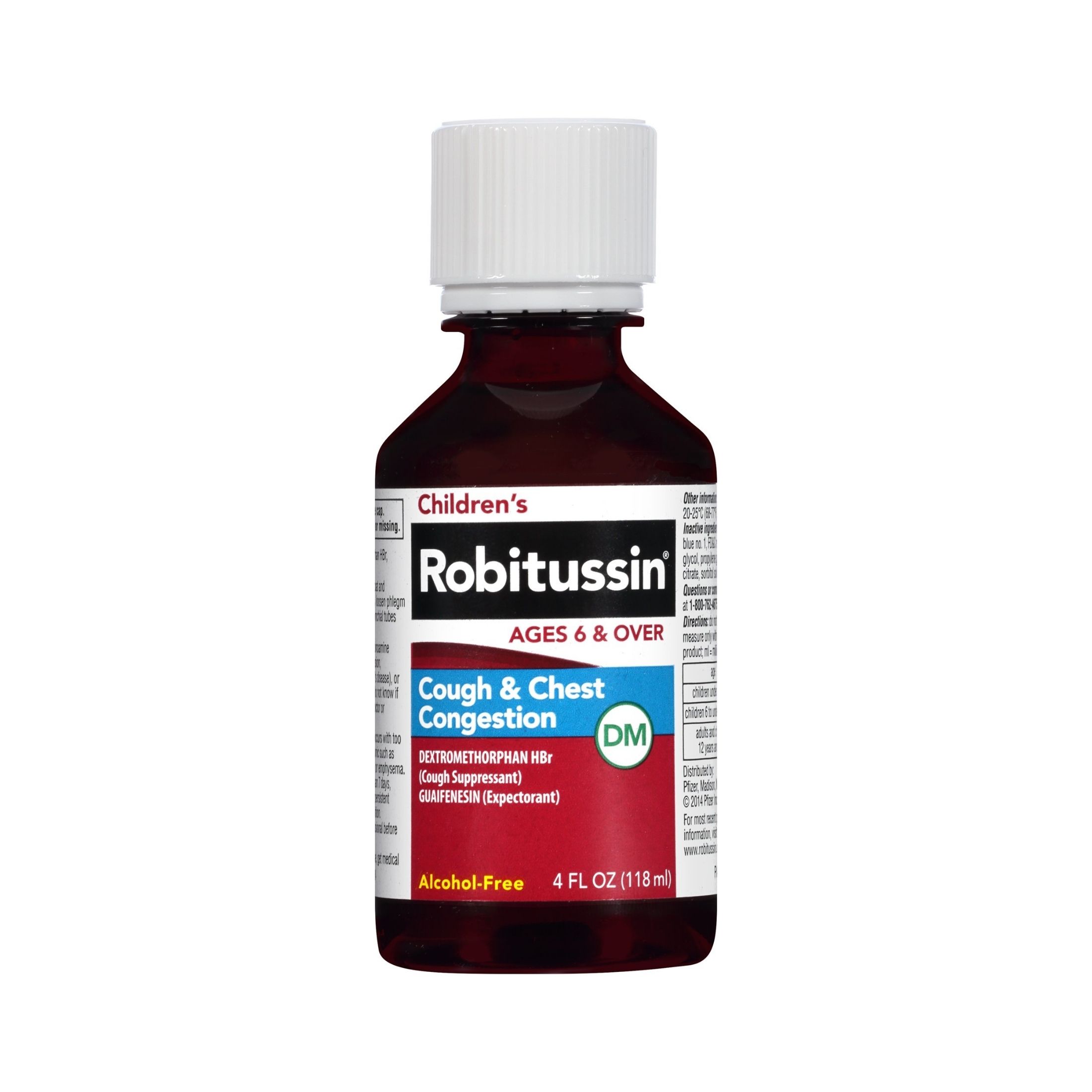 Robitussin Cough & Chest Congestion, Non Drowsy, Children's, Grape Flavor 4 Fl Oz