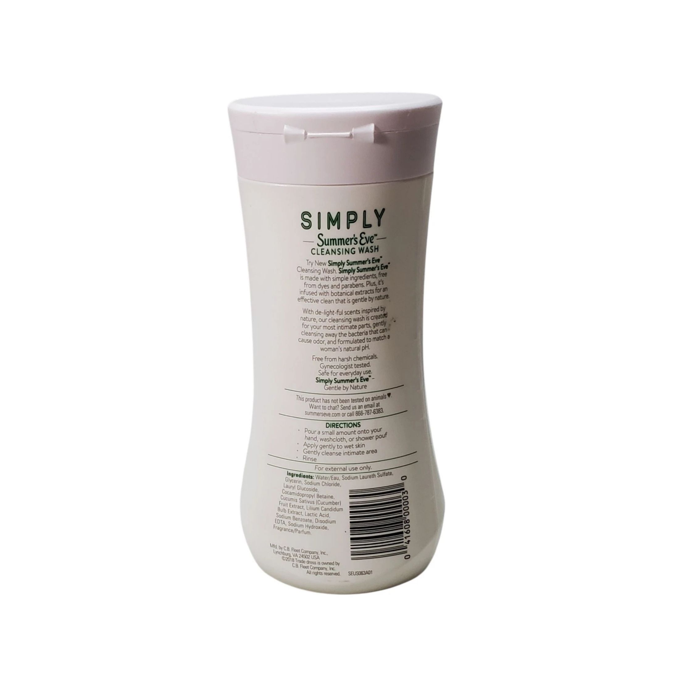 Summer's Eve Simply Cucumber Lily Wash - 12oz