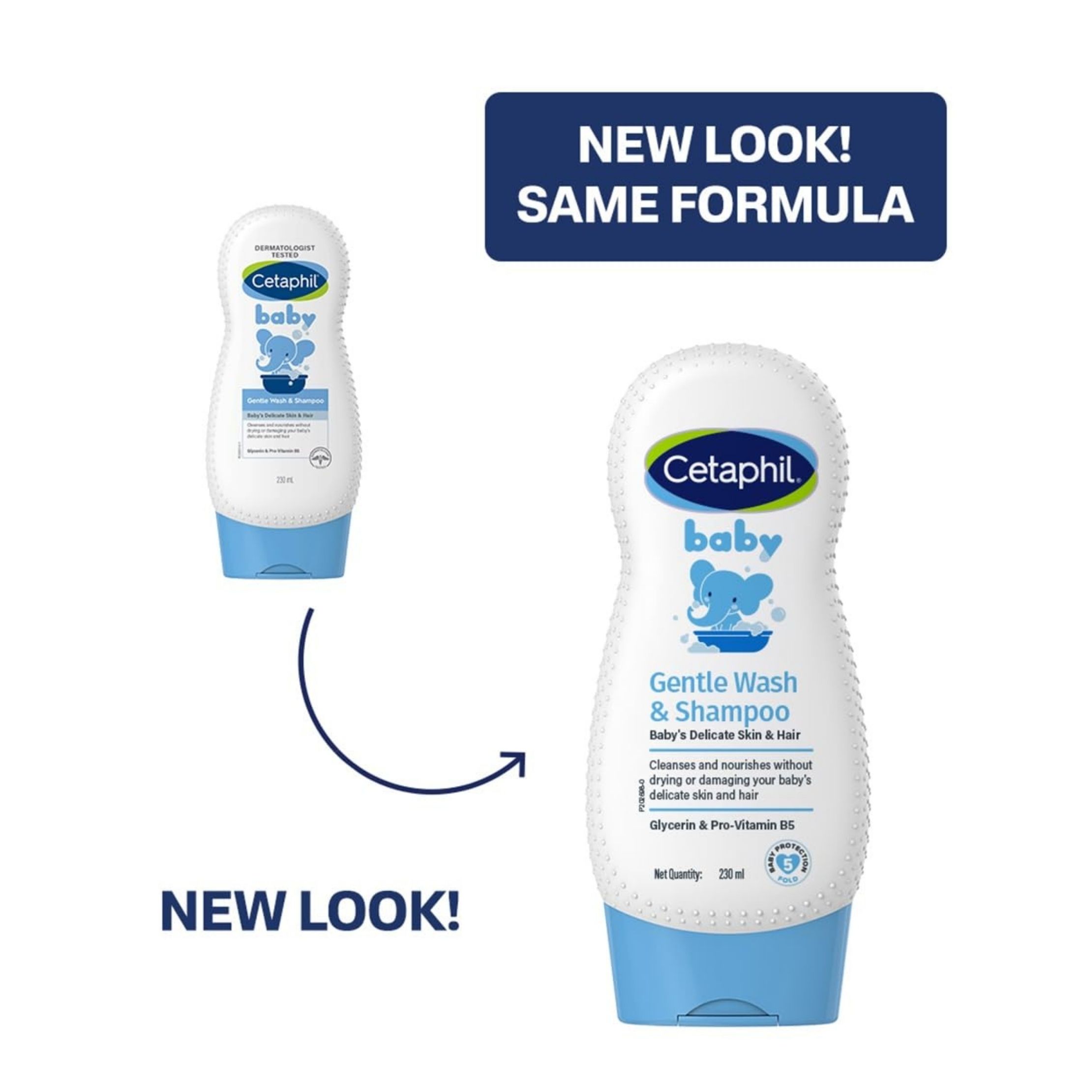 Cetaphil Baby Wash & Shampoo With Organic Calendula, 7.8 Fl Oz