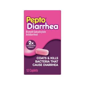 Pepto Bismol CAPLETS, Anti Diarrhea Medicine For Fast And Effec