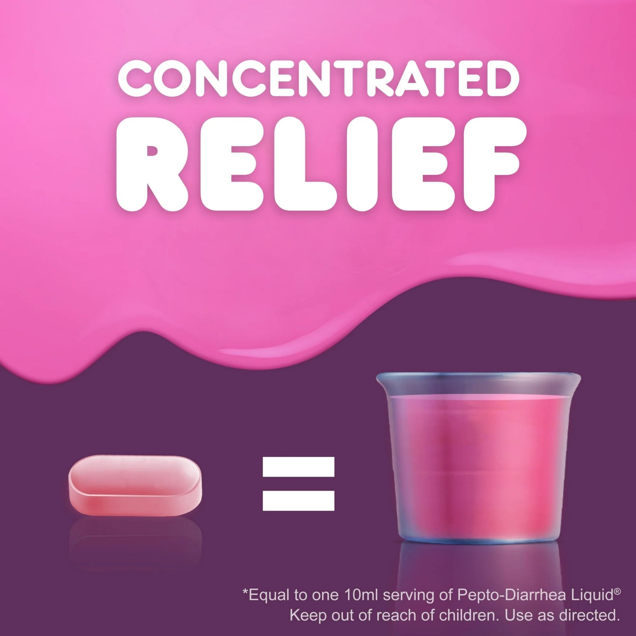 Pepto Bismol CAPLETS, Anti Diarrhea Medicine For Fast And Effec
