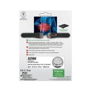 Mueller Green Adjustable Back And Abdominal Support - Black