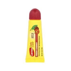 Carmex Daily Care Moisturizing Lip Balm Tube, Fresh Cherry, SPF 15, 0.35 Oz
