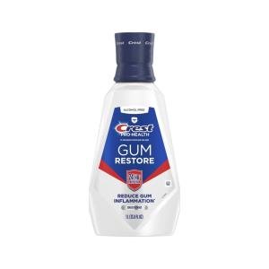 Crest Gum And Breath Purify Oral Rinse Smooth Mint, 33.8 Fl Oz