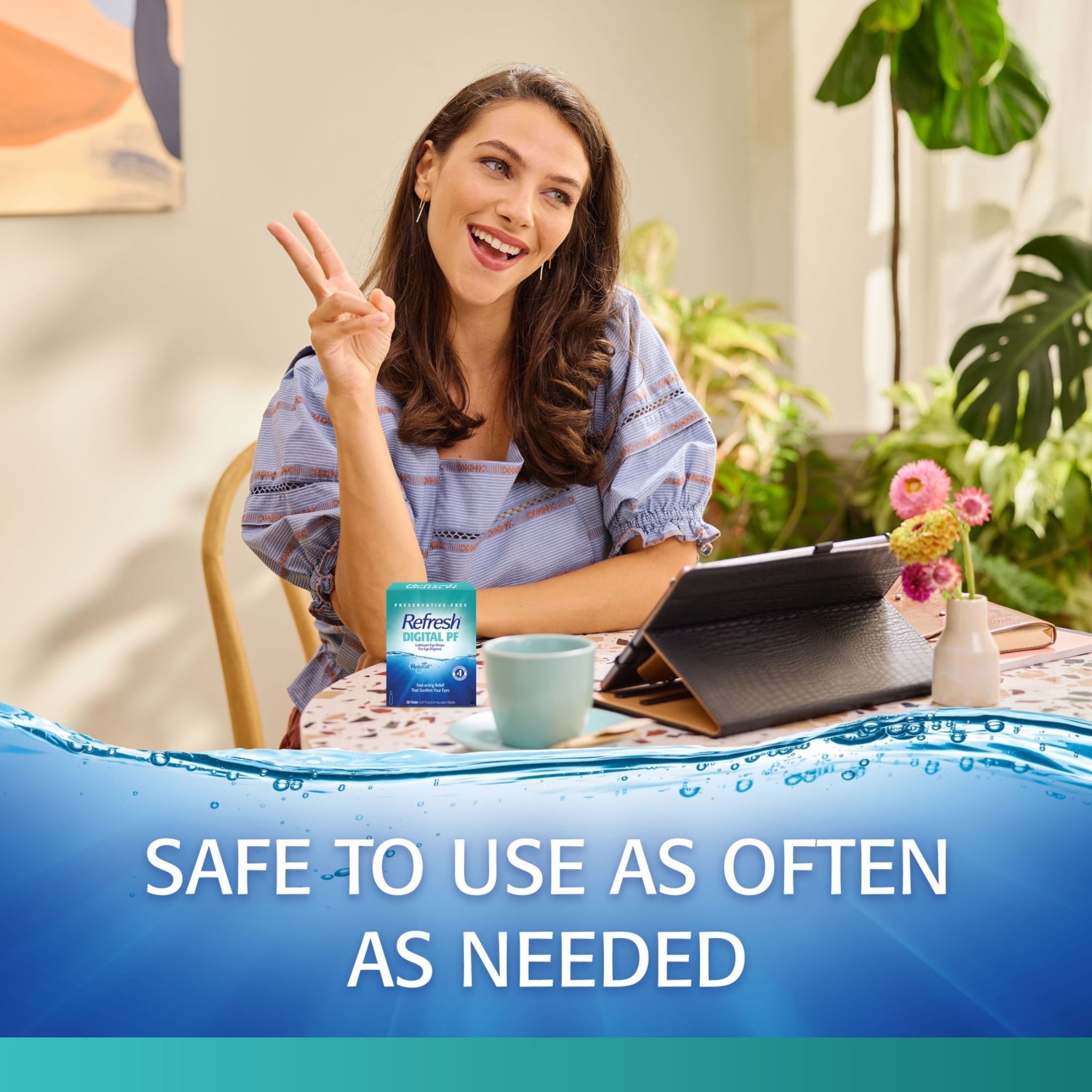 Refresh Digital PF Preservative-Free Non-Preserved Tears, 0.01 Fl Oz (0.4 mL), 30 Single-Use Containers