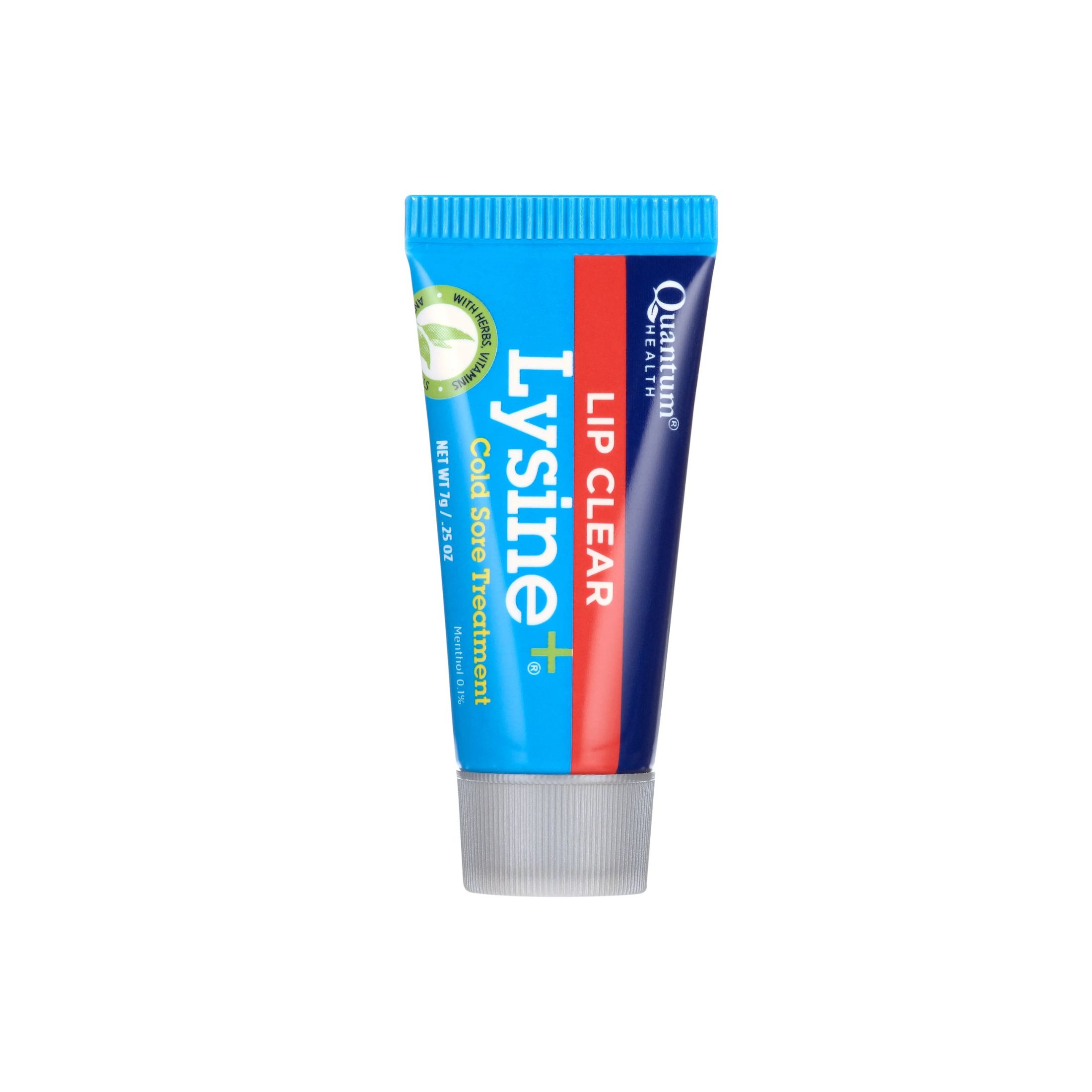 Quantum Health Lysine Plus Cold Sore Treatment Lip Clear Ointment By 0.25 Oz