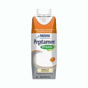 Nestle PEPTAMEN PREBIO1 Vanilla 8.45 Fl. Oz. Carton