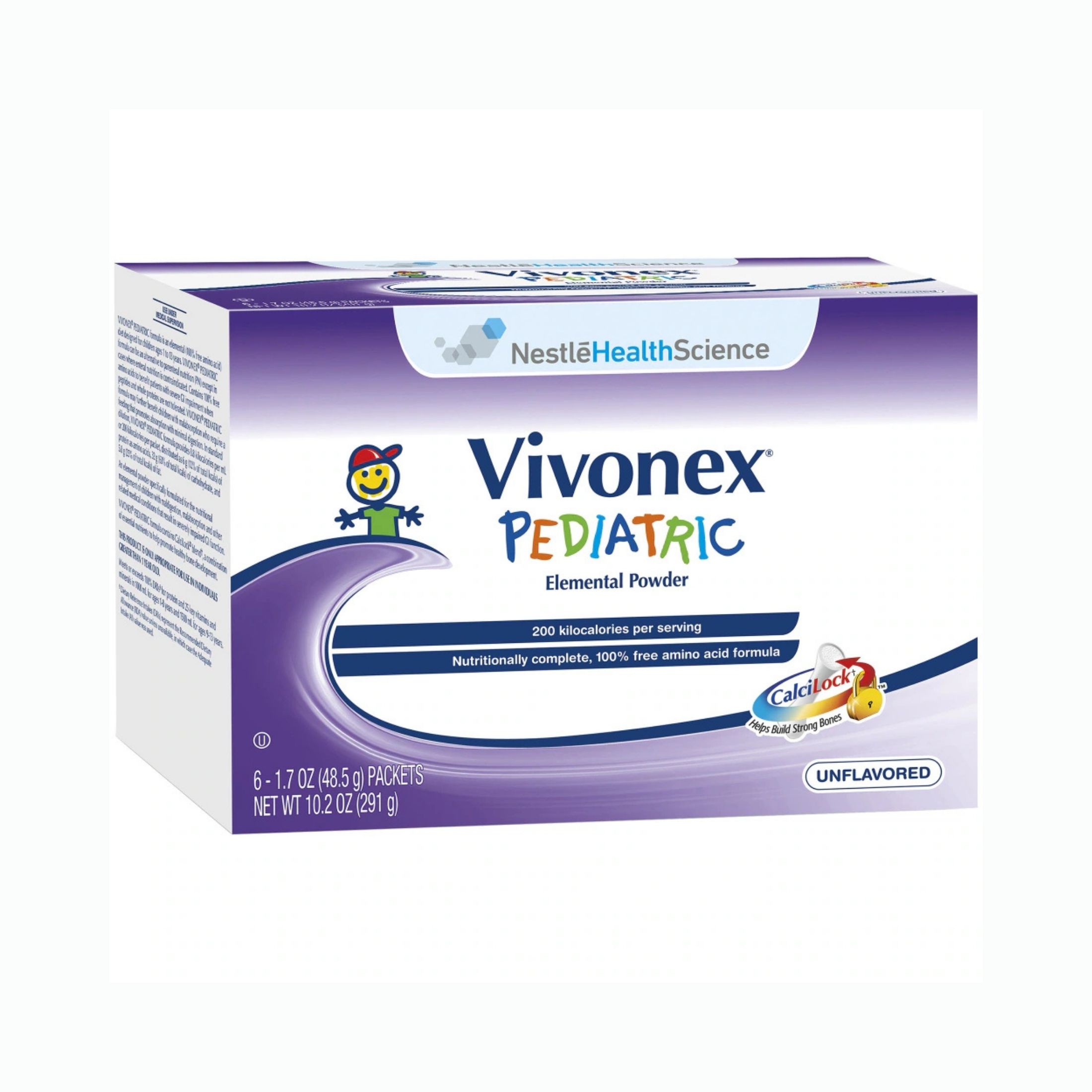 Vivonex PEDIATRIC Unflavored 6-1.07 Oz Packets