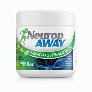 NeuropAWAY Maximum Strength Gel, For Nerve Discomfort, Burning, Tingling, And Numbness 6oz 6 Ounce