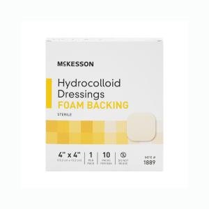 McKesson Hydrocolloid Dressing Film Backing 4"x4"