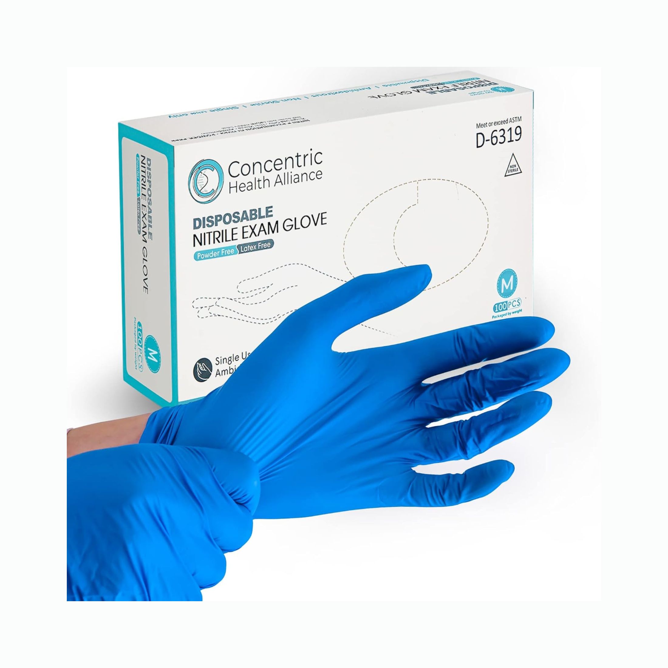 Pharmacy Concentric Ltx Pwdr Free Sm Glv