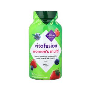 Vitafusion Womens Gummy Vitamins, Natural Berry Flavors, Complete Multi Vitamin