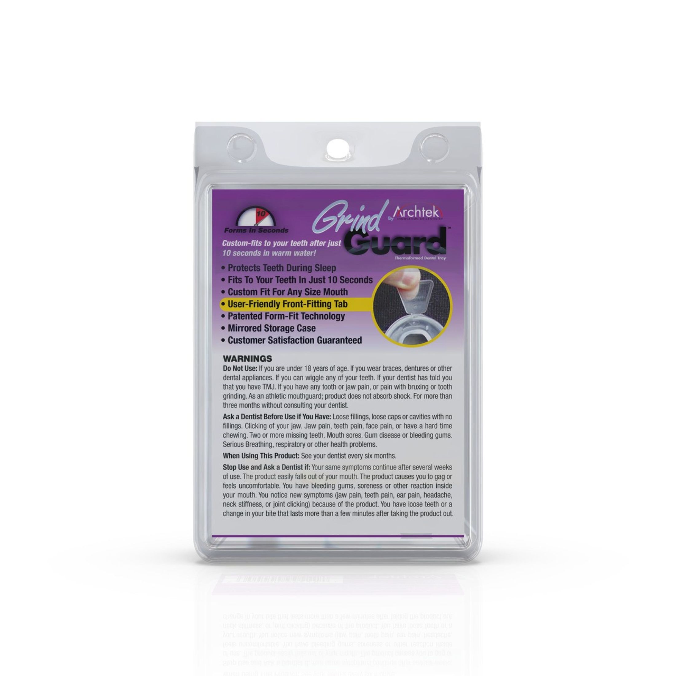 Archtek Grind Guard Bonus With 3" Mirrored Case