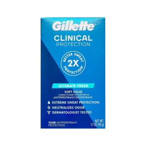 Gillette Clinical Soft Solid Ultimate Fresh Deodorant