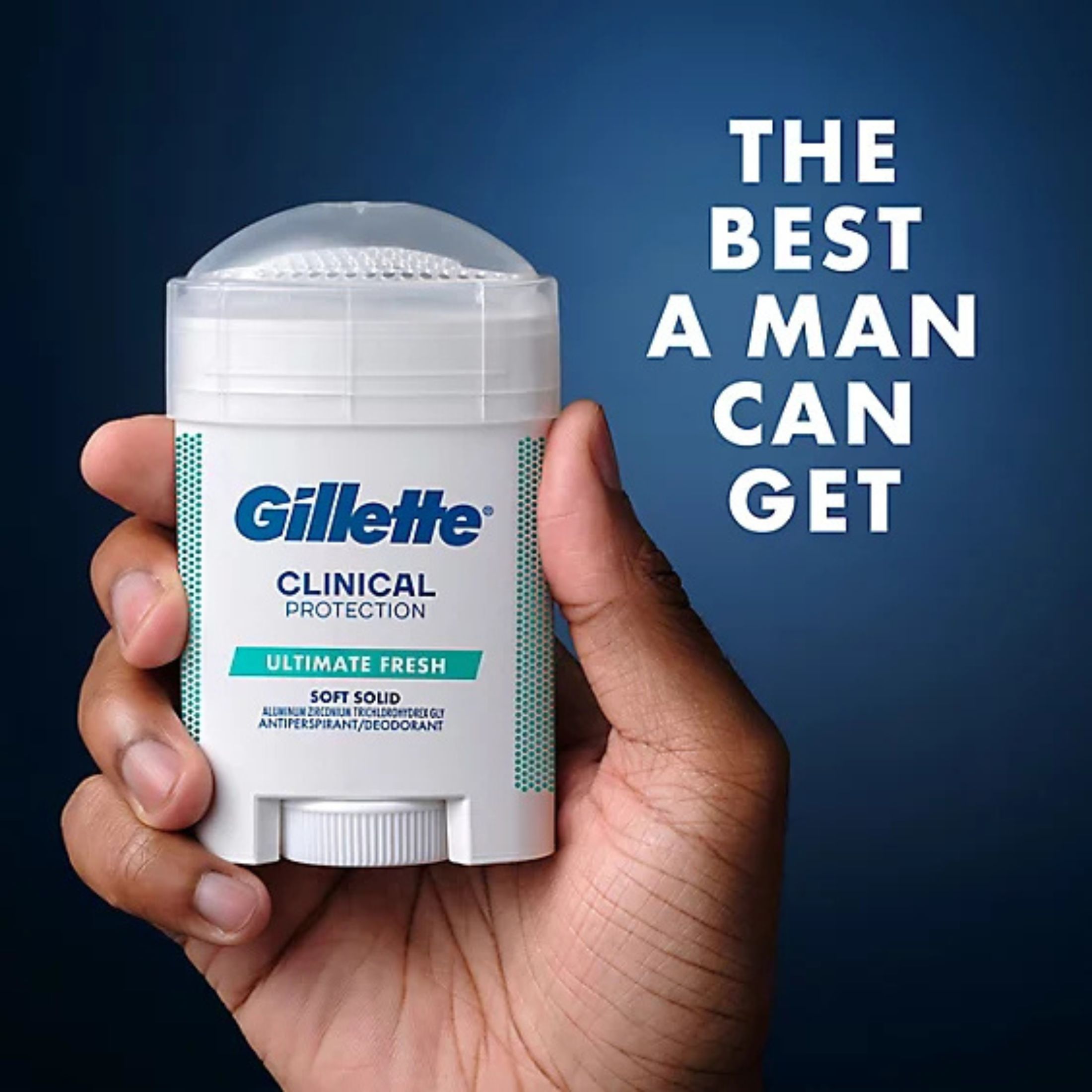 Gillette Clinical Soft Solid Ultimate Fresh Deodorant