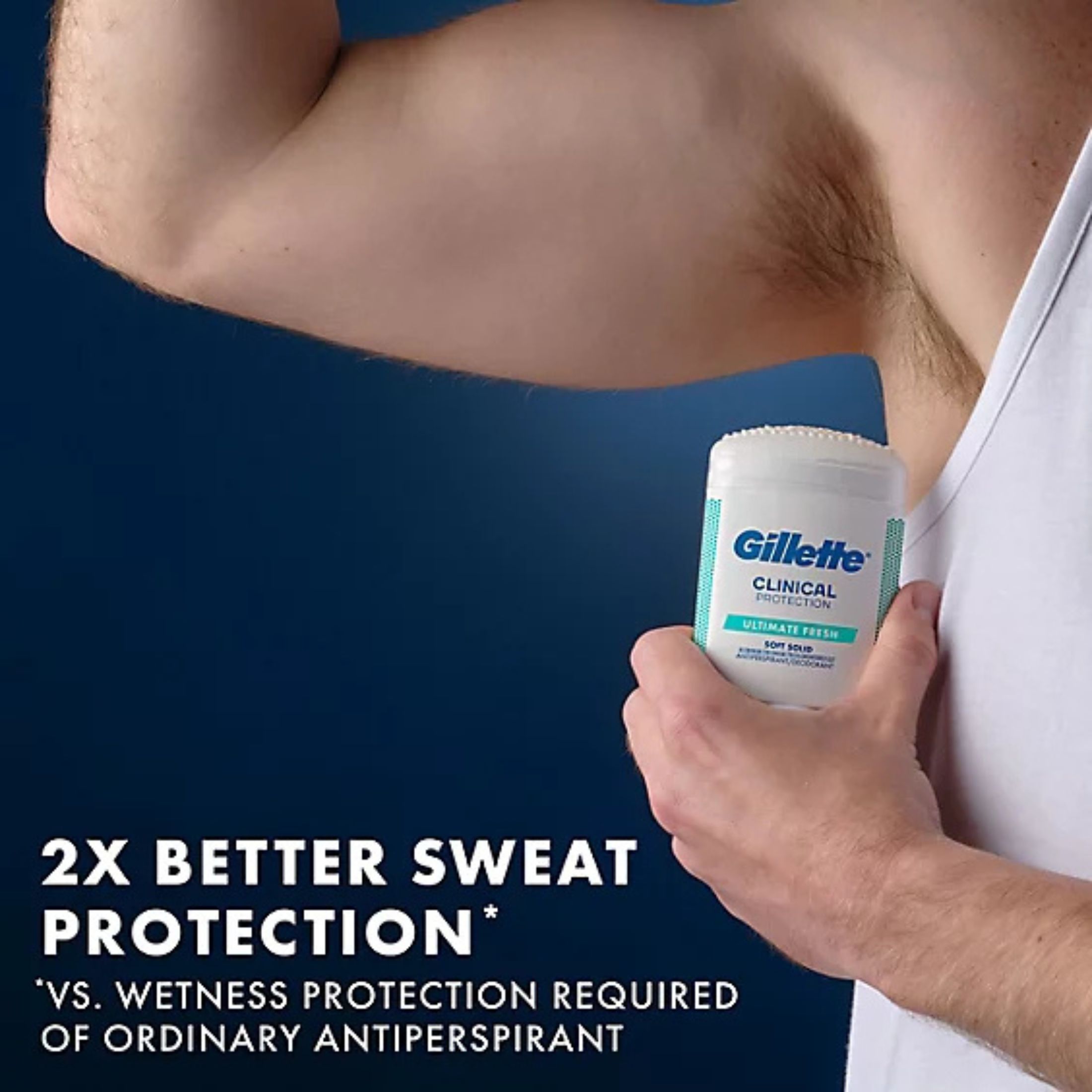 Gillette Clinical Soft Solid Ultimate Fresh Deodorant
