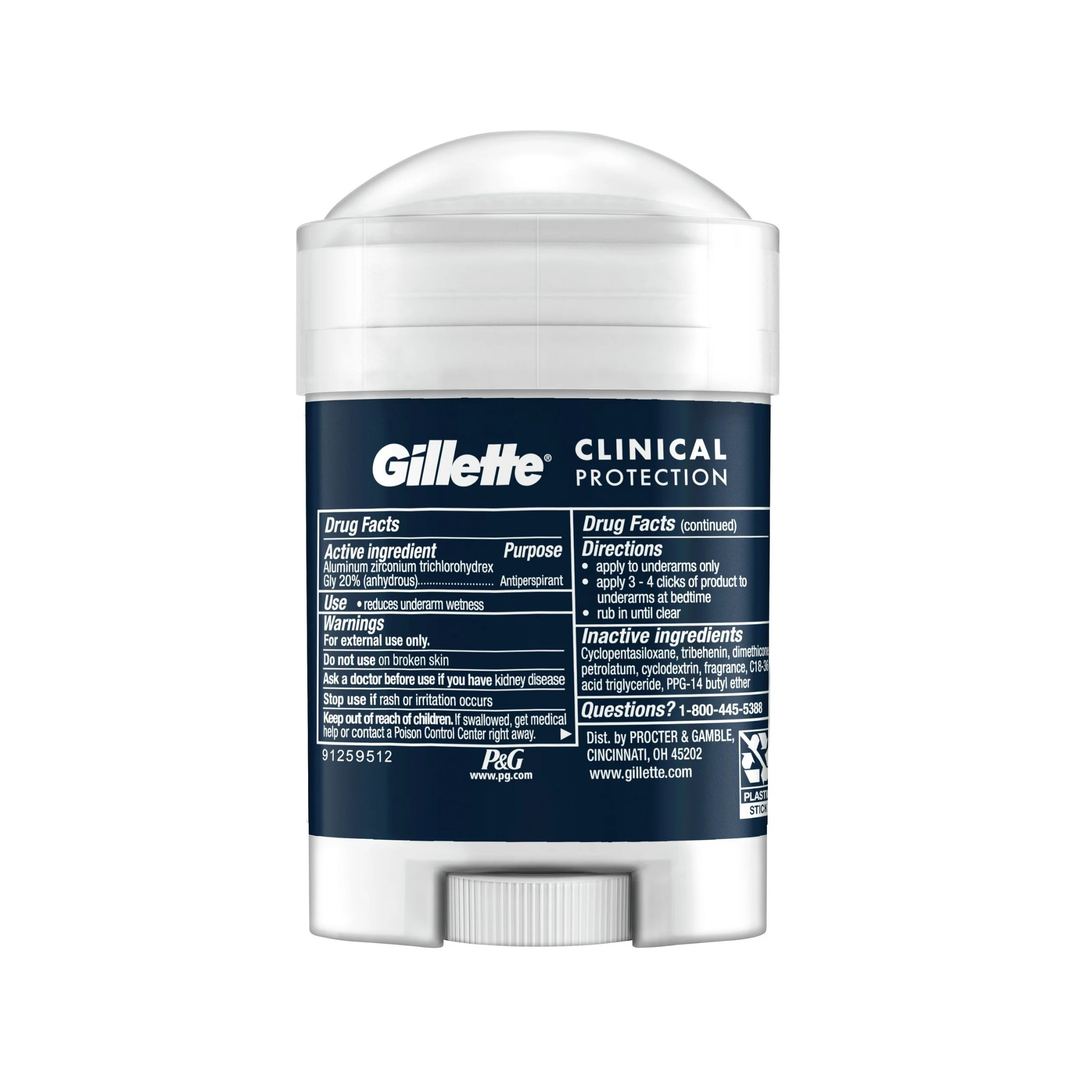 Gillette Anti Perspirant/Deodorant, Sport Triumph, Soft Solid 1.7 Oz