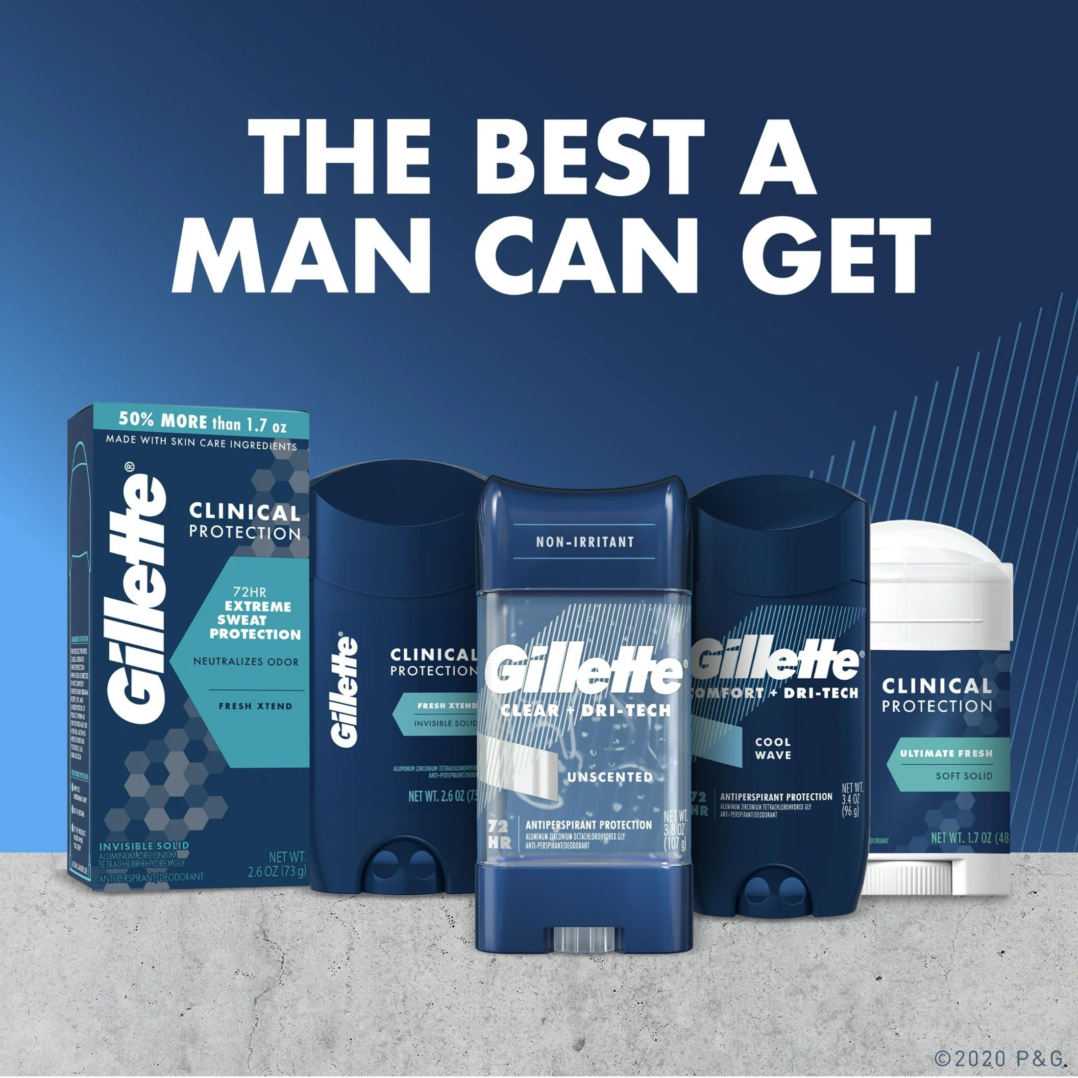 Gillette Anti Perspirant/Deodorant, Sport Triumph, Soft Solid 1.7 Oz