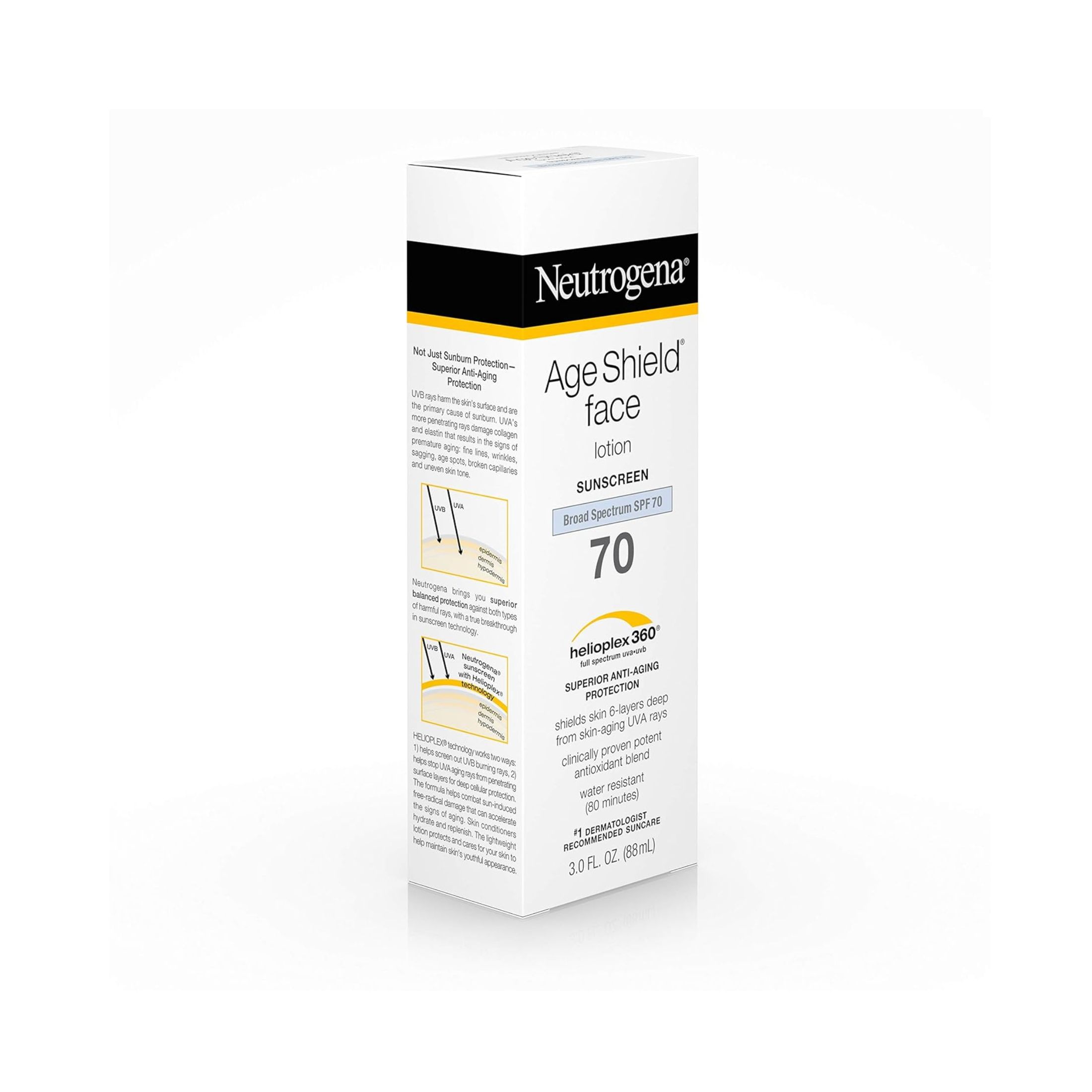 Neutrogena Age Shield Sunscreen Face Lotion - SPF 70 - 3 Fl Oz