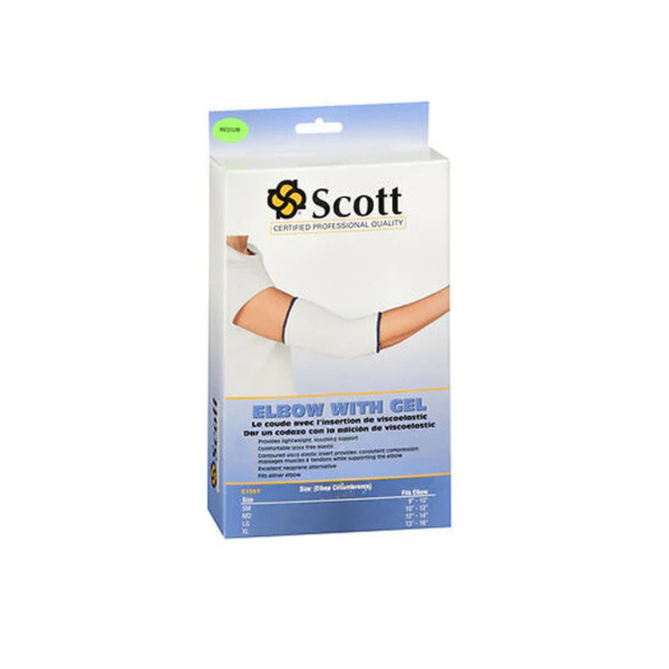 Scott Specialties Elbow With Gel Support Medium