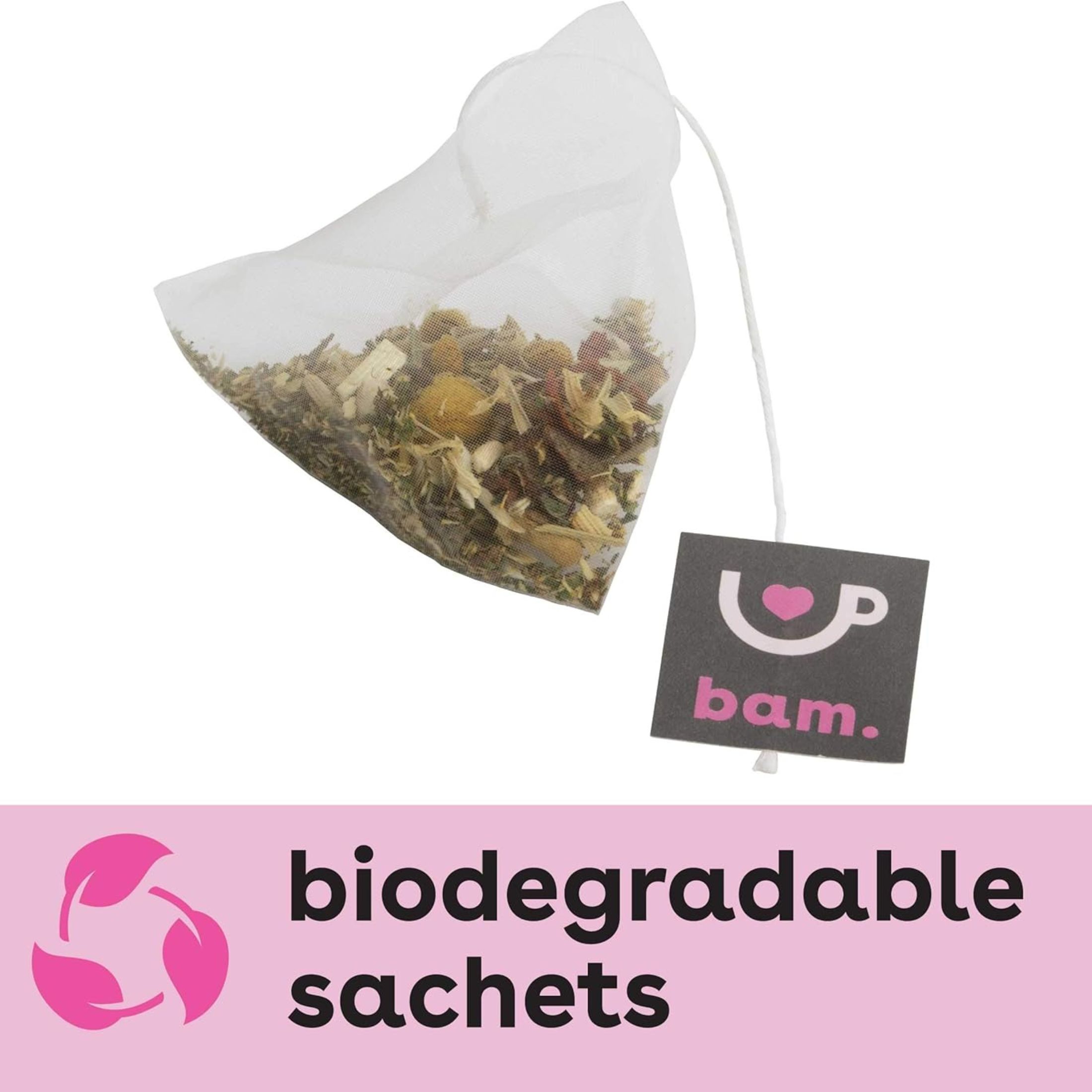 Bamboobies Postpartum Tea To Help Balance Hormones And Mood, Organic, Warm Vanil