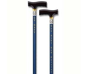 Alex Orthopedic 15282 Straight Cane With Fritz Handle, US Navy