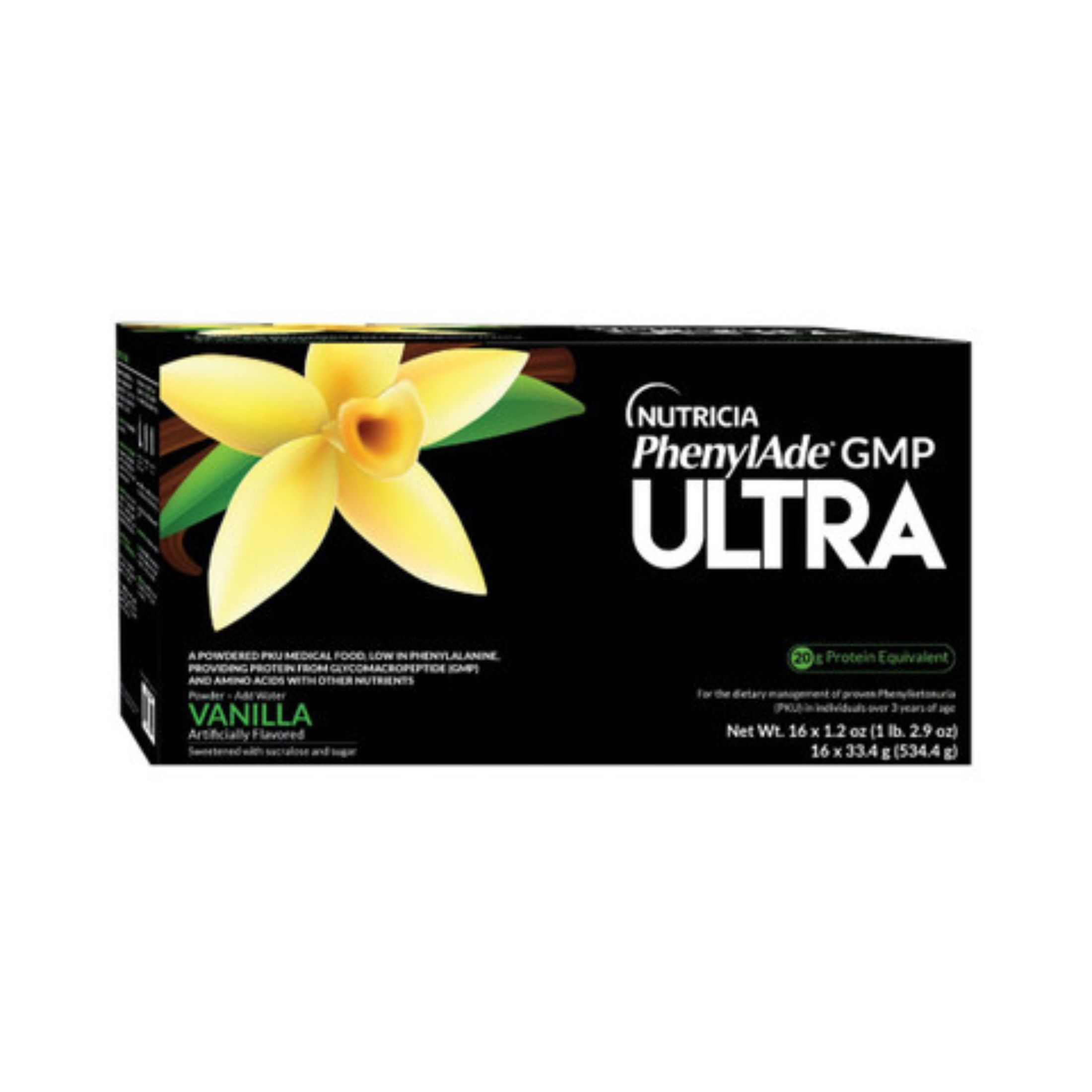 Phenylade Gmp Ultra Van Pwd 16x1.2oz Ds