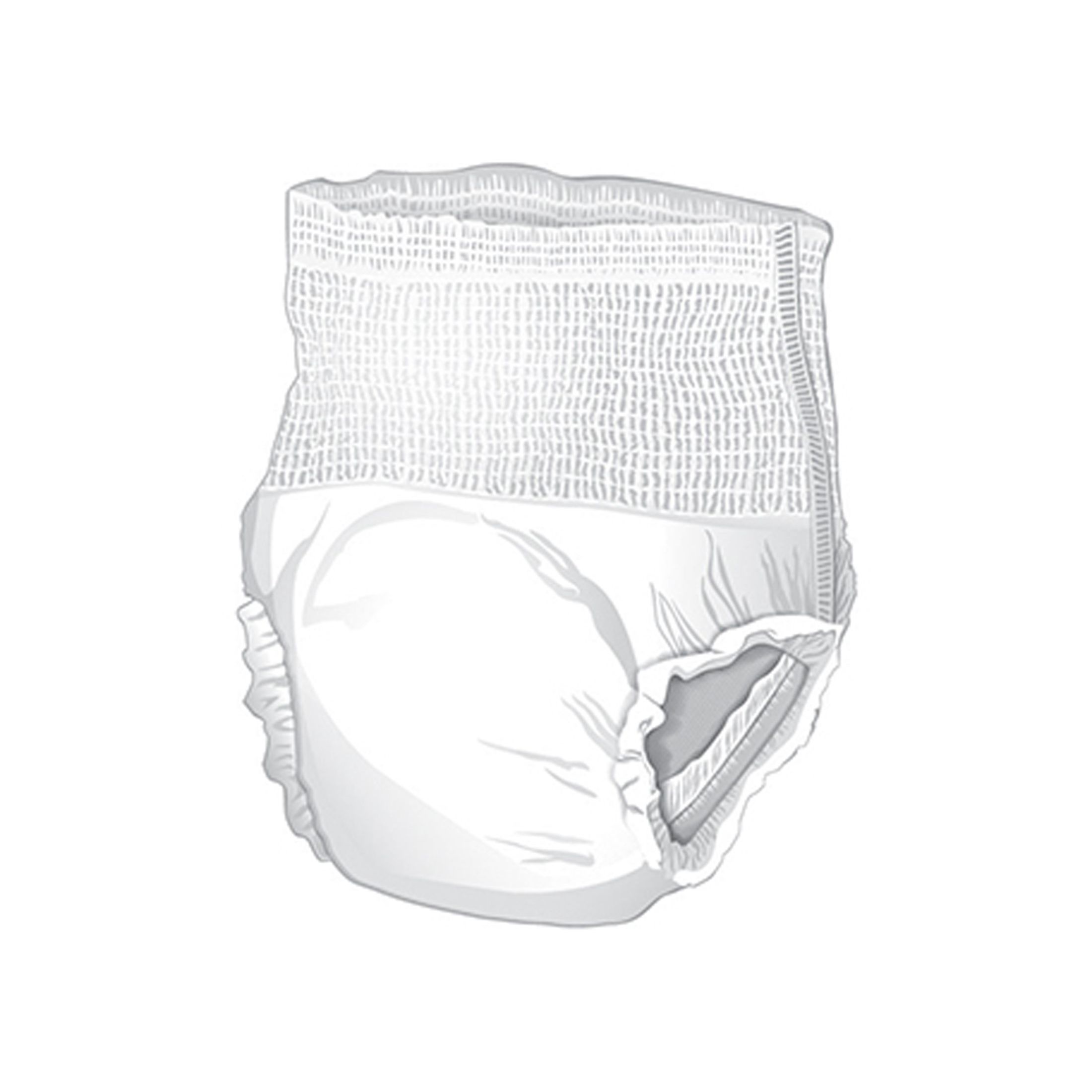 McKesson Ultimate Incontinence Underwear, Maximum Absorbency, Unisex, Medium