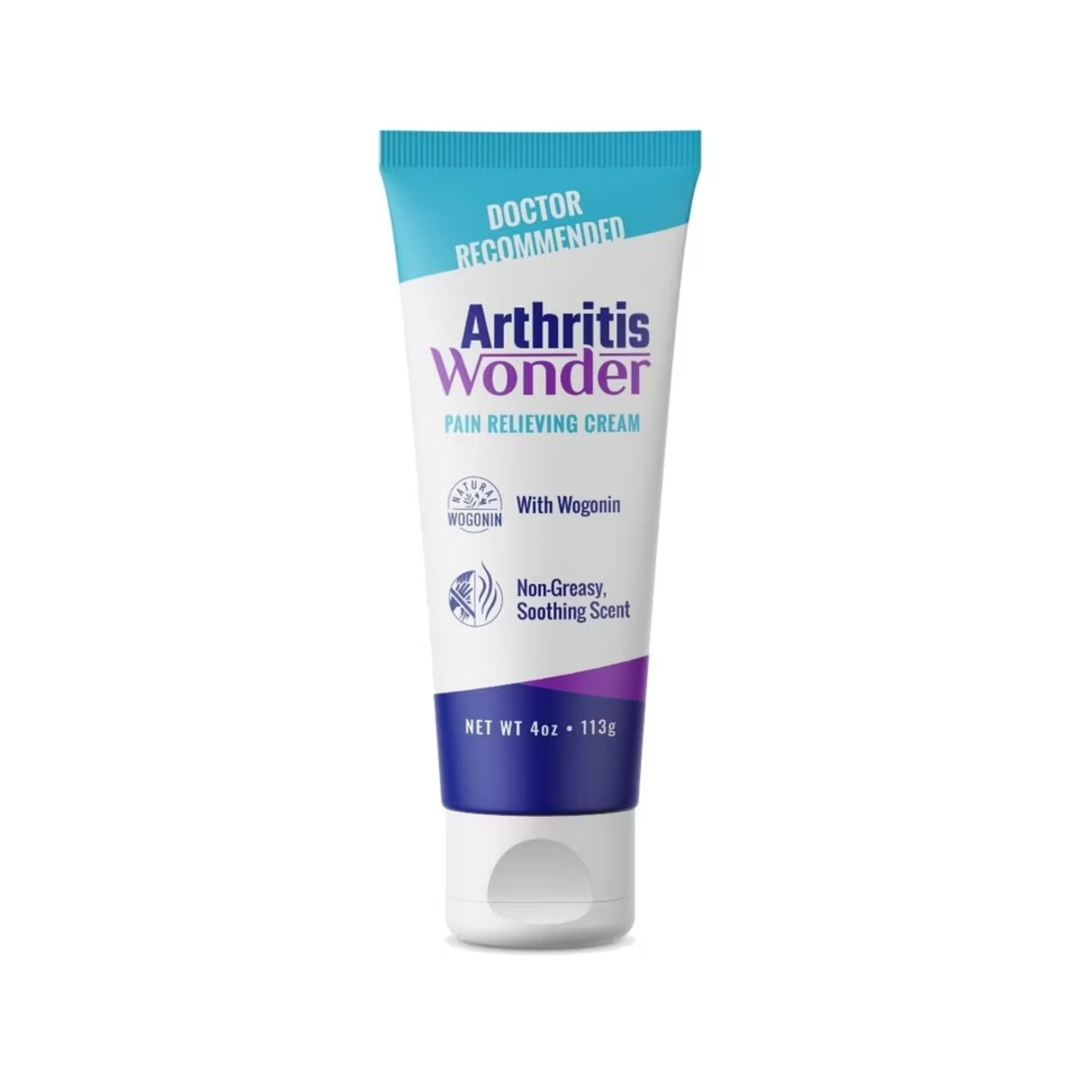 Recover Wonder Cooling Pain Relief Gel, 4oz - Fast Acting, Long Lasting Cooling Pain Reliever - Sore Muscles And Joints, Back Pain, Arthritis