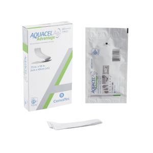 Convatec Aquacel Advantage Silver Dressing 75 X 18 Inch, Box Of 5