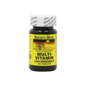 Nature's Blend Multivitamin With Minerals 100 Tablets