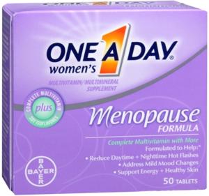 One A Day Women's Menopause Formula Multivitamin Tablets
