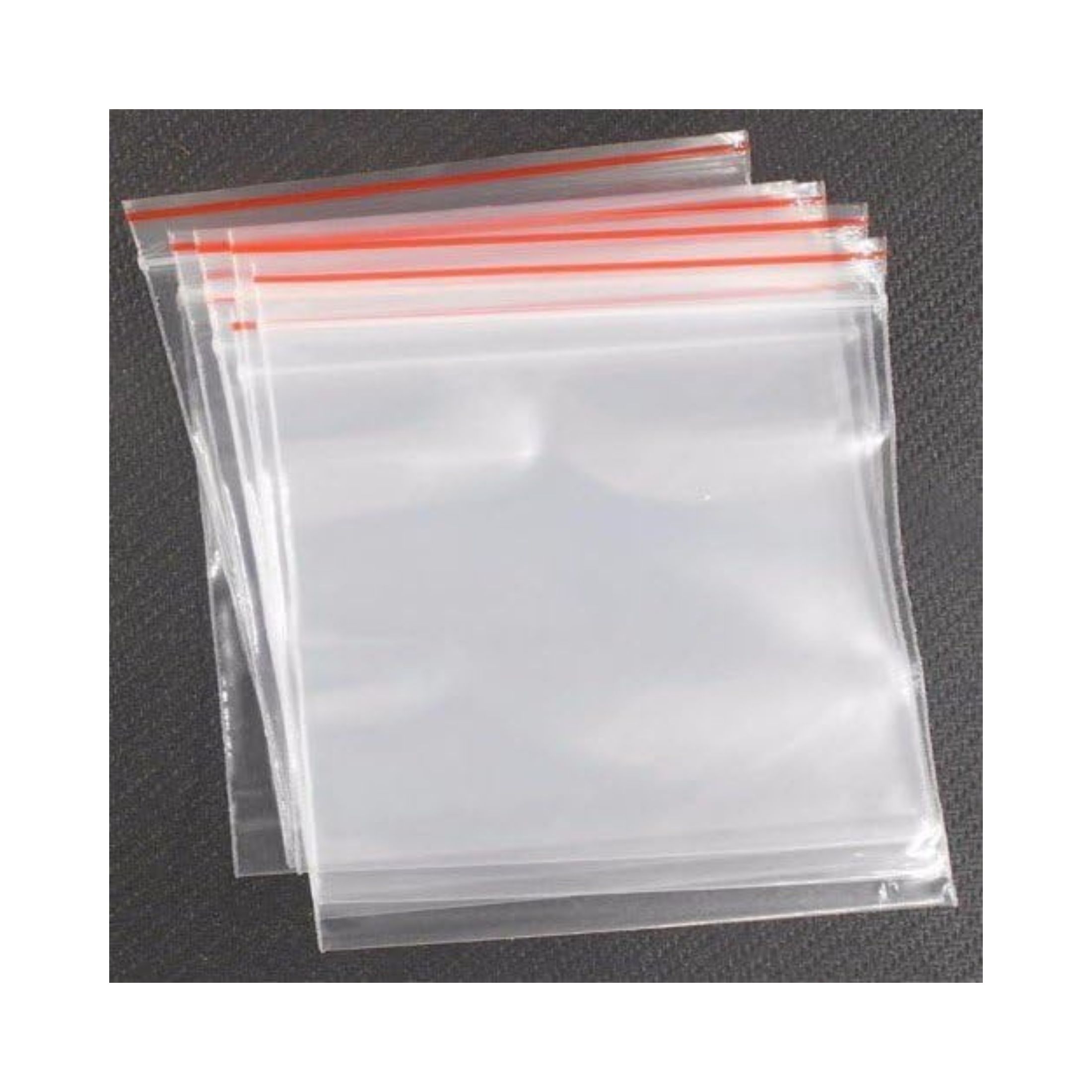 Bag Zip Clear 4ml 4x6 1000ct Rd Plst