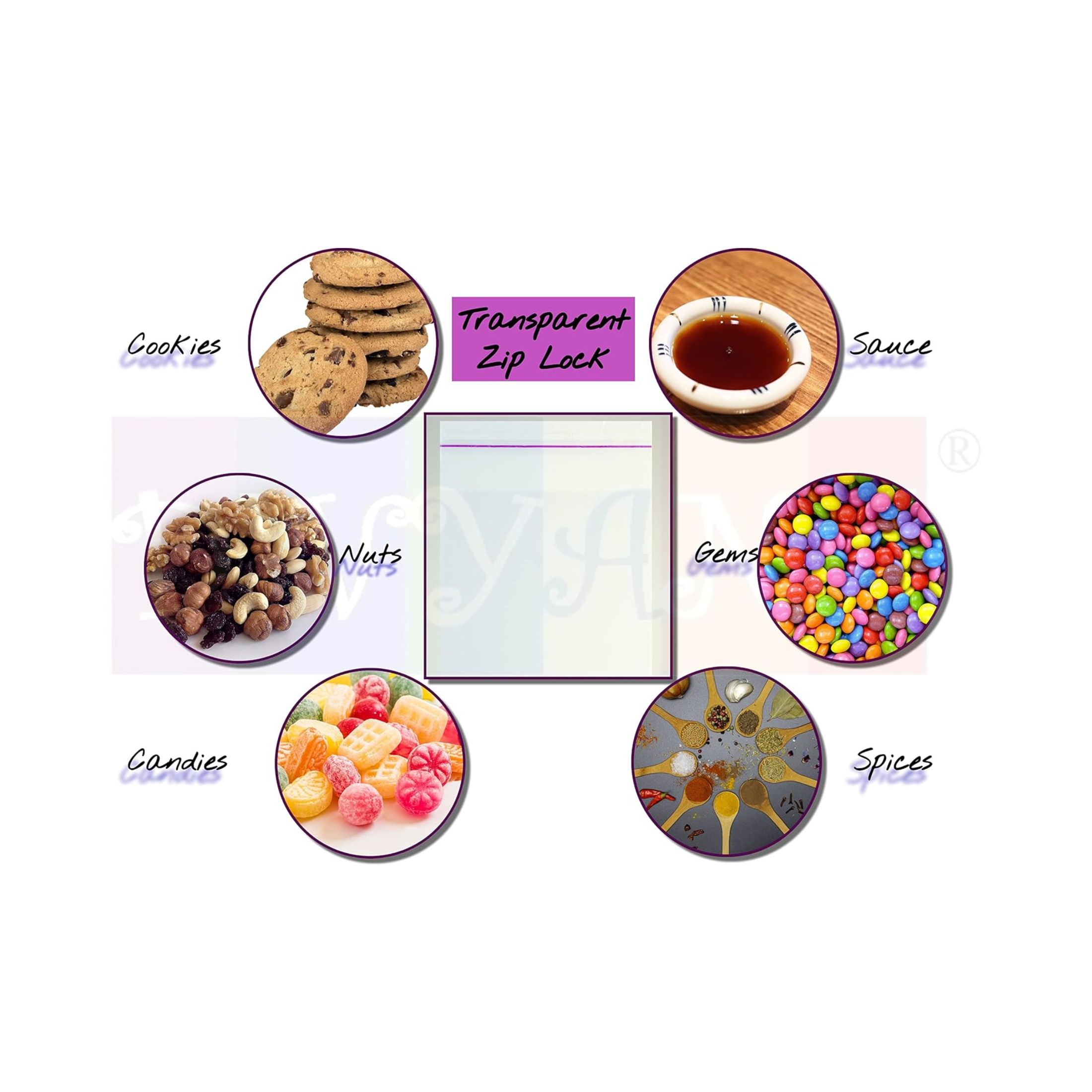 Bag Zip Clear 2ml 4x6 1000ct Actn