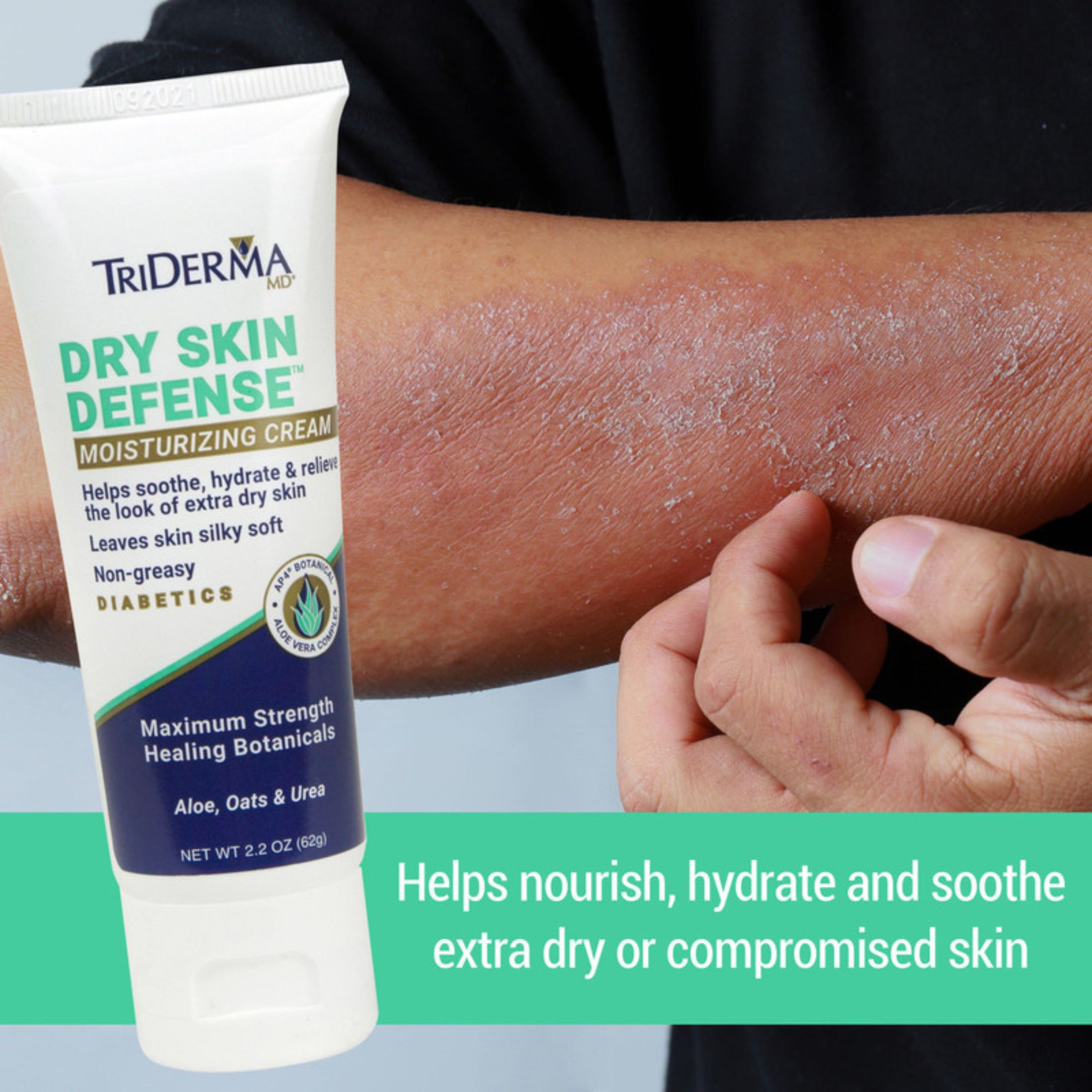 TriDerma MD Diabetic Dry Skin Defense Moisturizer MK